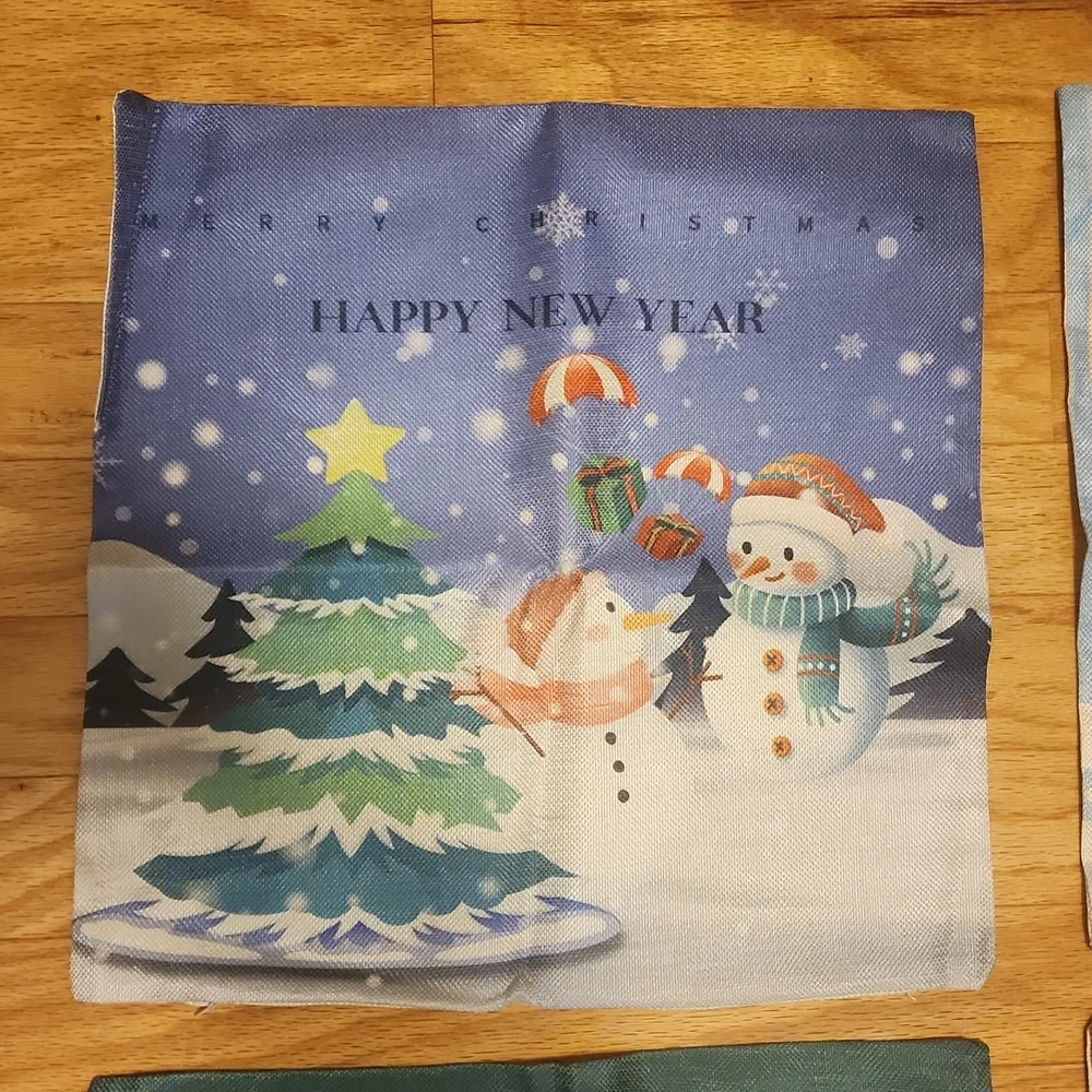 Throw Pillow Cover Christmas